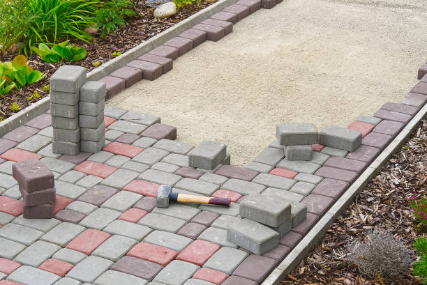 Residential Paver Driveway in West Freehold, NJ